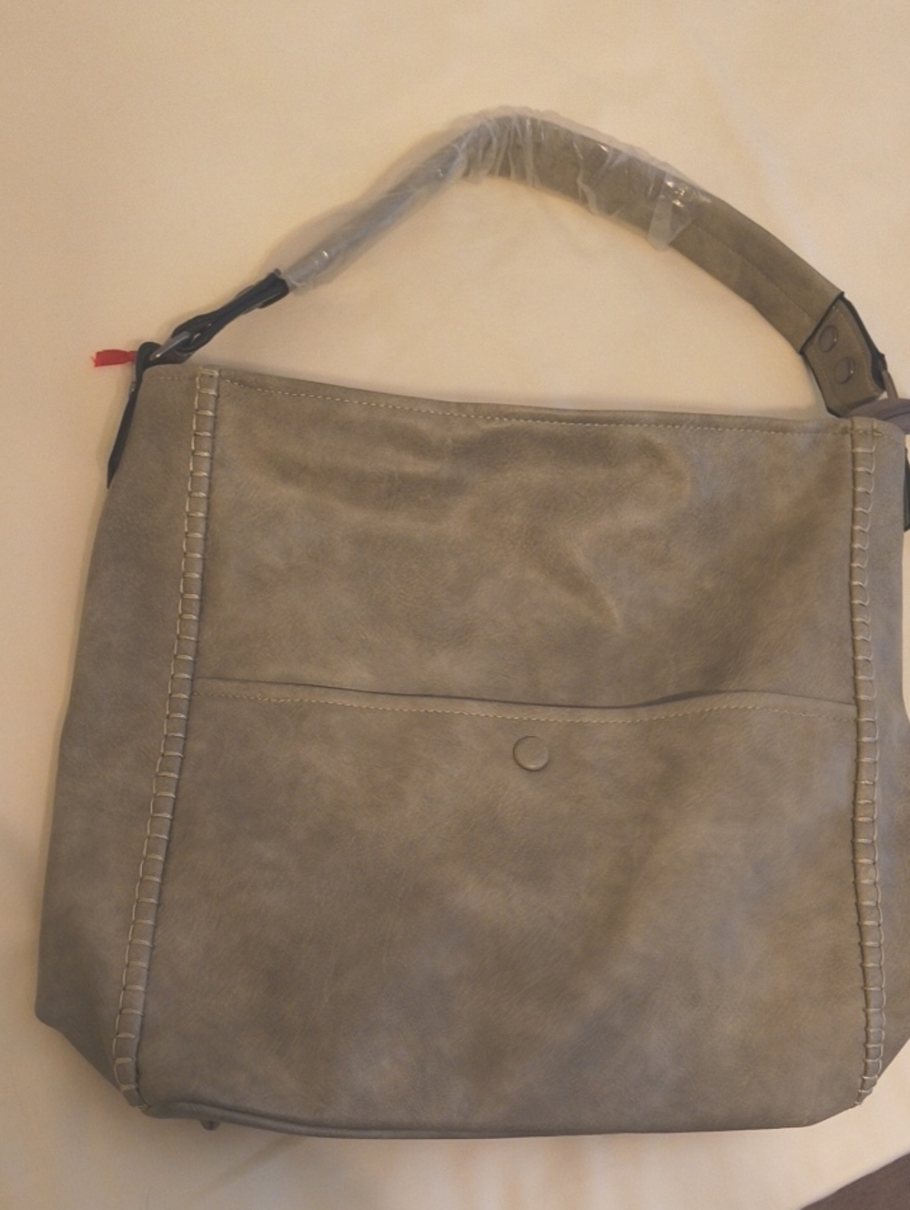 Montana West Conceal Carry. Olive/ Grey Faux-Leather Hobo Bag - Classic Carryall